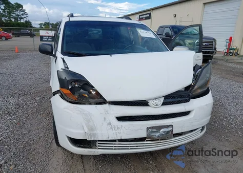 2005 Toyota Sienna Le из США, поврежденный, VIN 5TDZA23C55S361654